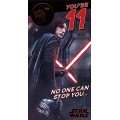Поздравительная открытка Star Wars The Last Jedi 11 со значком